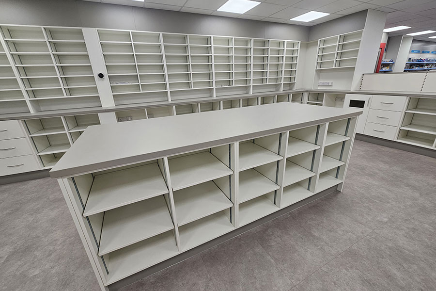 New medical cabinets